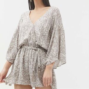 NWT Urban Outfitters Belted Romper